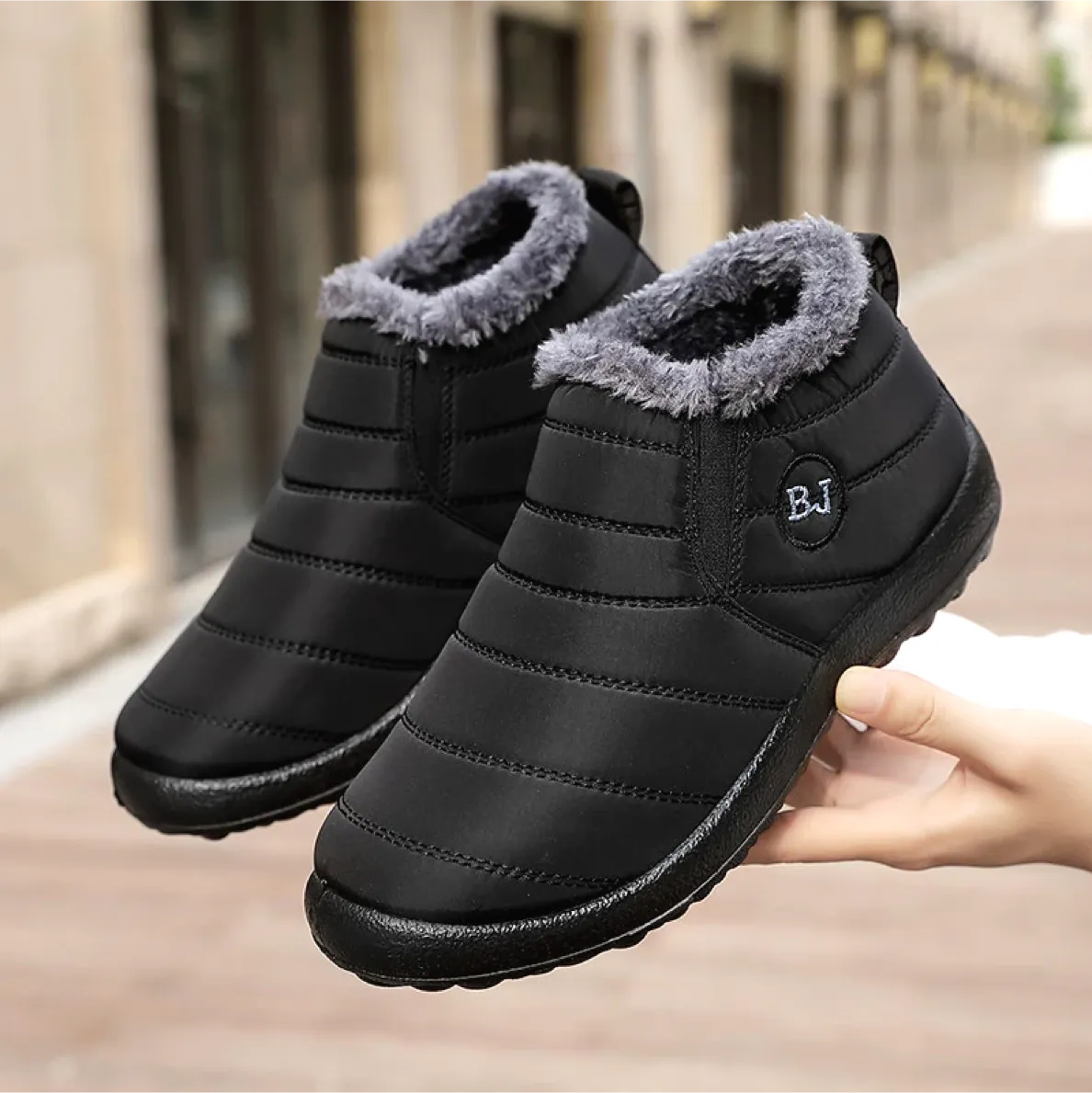 Miękkie i wygodne oryginalne zimowe buty ortopedyczne AQY