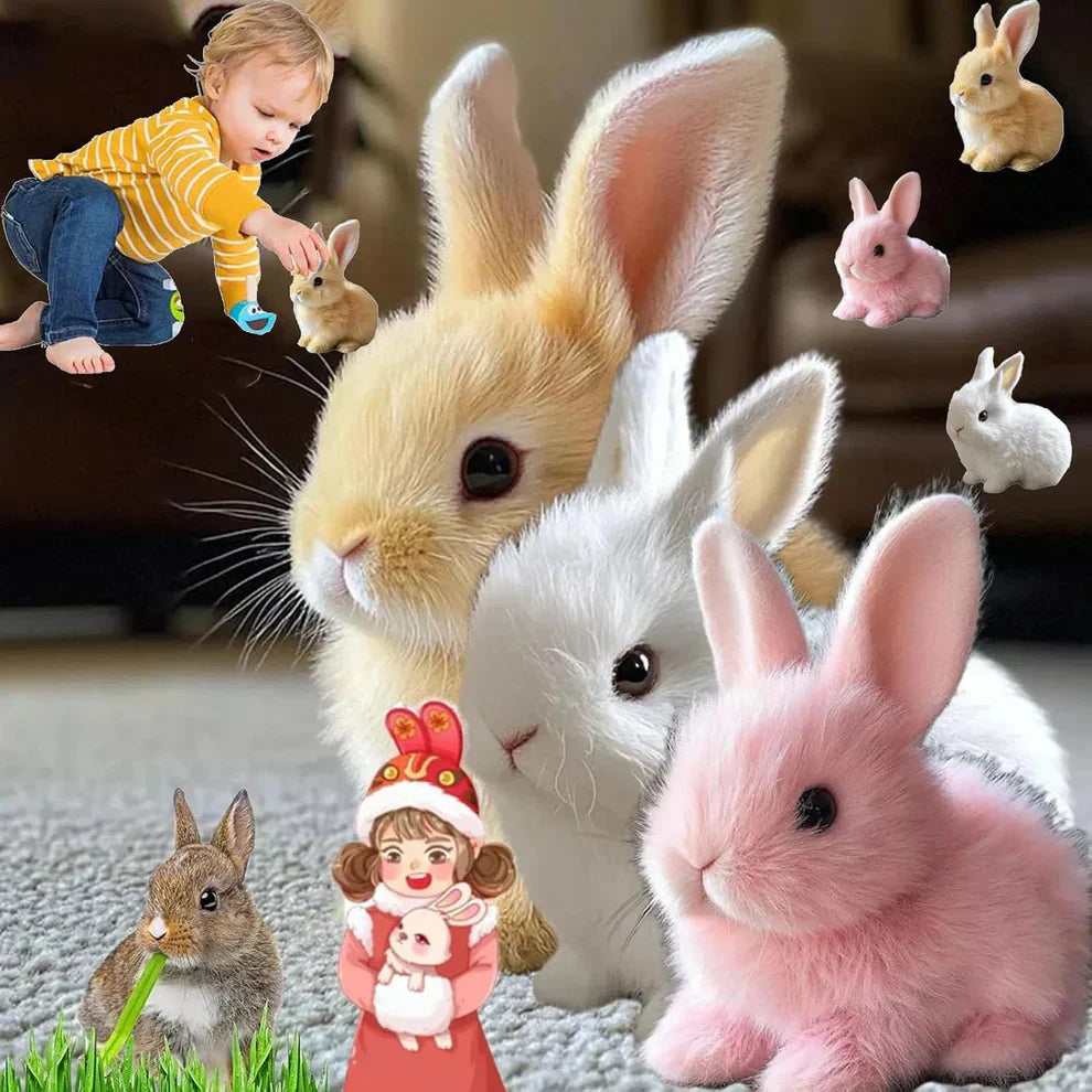 [🎉 Ekskluzywne dla członków ]Skaczący i biegający królik, który przynosi mnóstwo radości i zabawy dzieciom 🎀