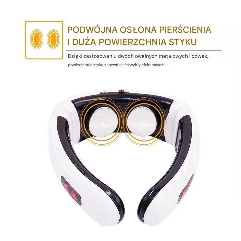 [🎉 Ekskluzywne dla członków ]Przenośny masażer szyi na podczerwień – urządzenie do łagodzenia bólu szyi i relaksu – idealny prezent