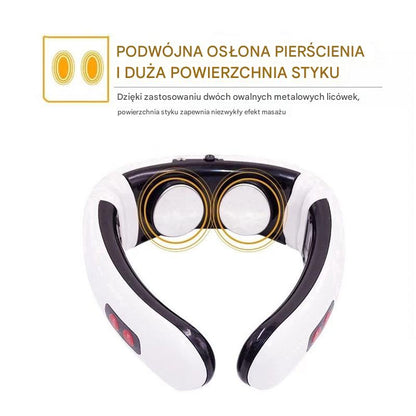 [🎉 Ekskluzywne dla członków ]Przenośny masażer szyi na podczerwień – urządzenie do łagodzenia bólu szyi i relaksu – idealny prezent