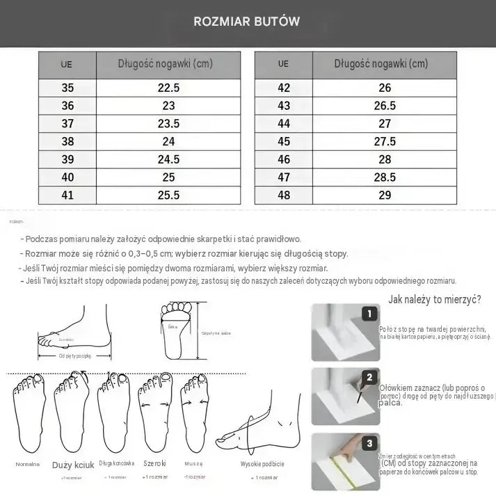 Ergonomicznie zaprojektowane buty ortopedyczne z amortyzacją wstrząsów – komfortowe spacery i wędrówki bez bólu przez 24 godziny!