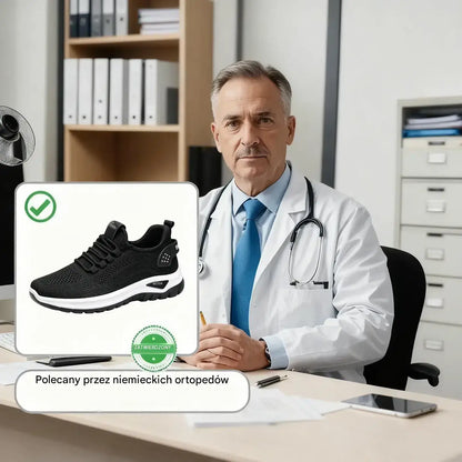 Ergonomicznie zaprojektowane buty ortopedyczne z amortyzacją wstrząsów – komfortowe spacery i wędrówki bez bólu przez 24 godziny!