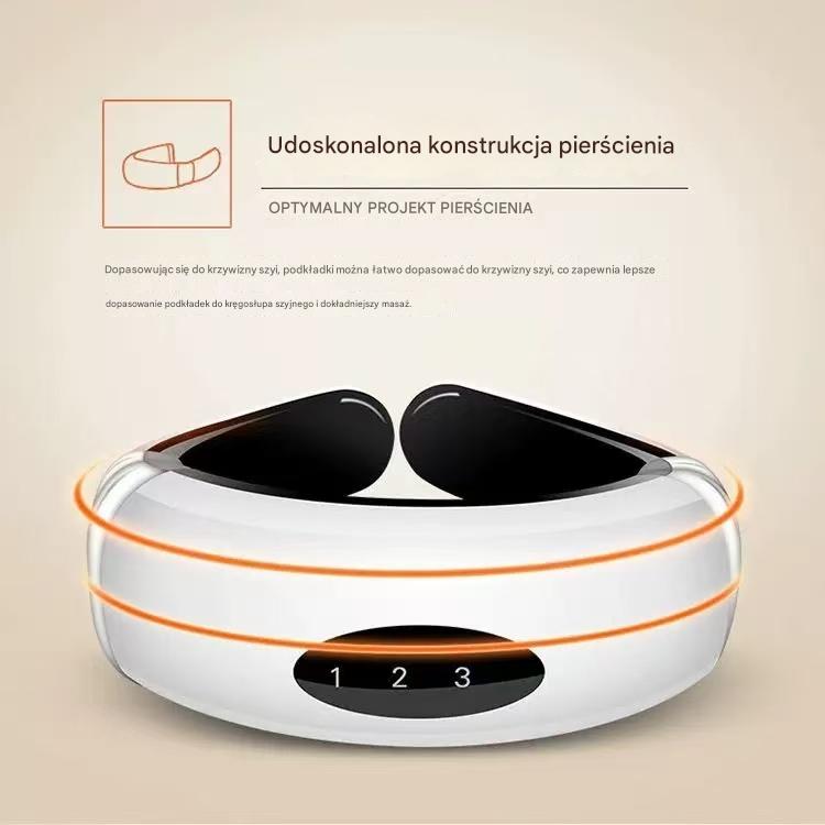 [🎉 Ekskluzywne dla członków ]Przenośny masażer szyi na podczerwień – urządzenie do łagodzenia bólu szyi i relaksu – idealny prezent