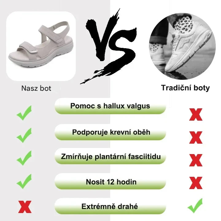 Sandały ortopedyczne dla kobiet 50+ – dla wygodniejszego i pewniejszego chodzenia!