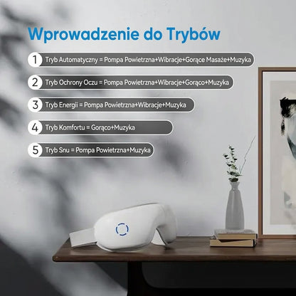 Podgrzewany masażer oczu dla seniorów – ulga przy prezbiopii i poprawa widzenia ✨（AQY）