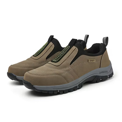 Outdoorowe buty ortopedyczne poprawiające równowagę oraz wspierające zdrowie kręgosłupa i stawów seniorów, odpowiednie dla kobiet i mężczyzn