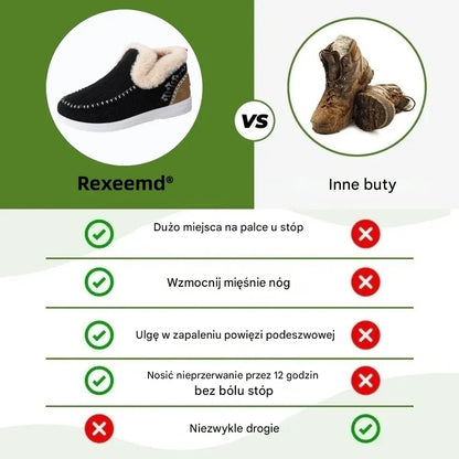 Wysokiej jakości damskie buty z kaszmiru, komfortowe, antypoślizgowe, z wsparciem łuku stopy! 🔥70% zniżki dziś – nie przegap!