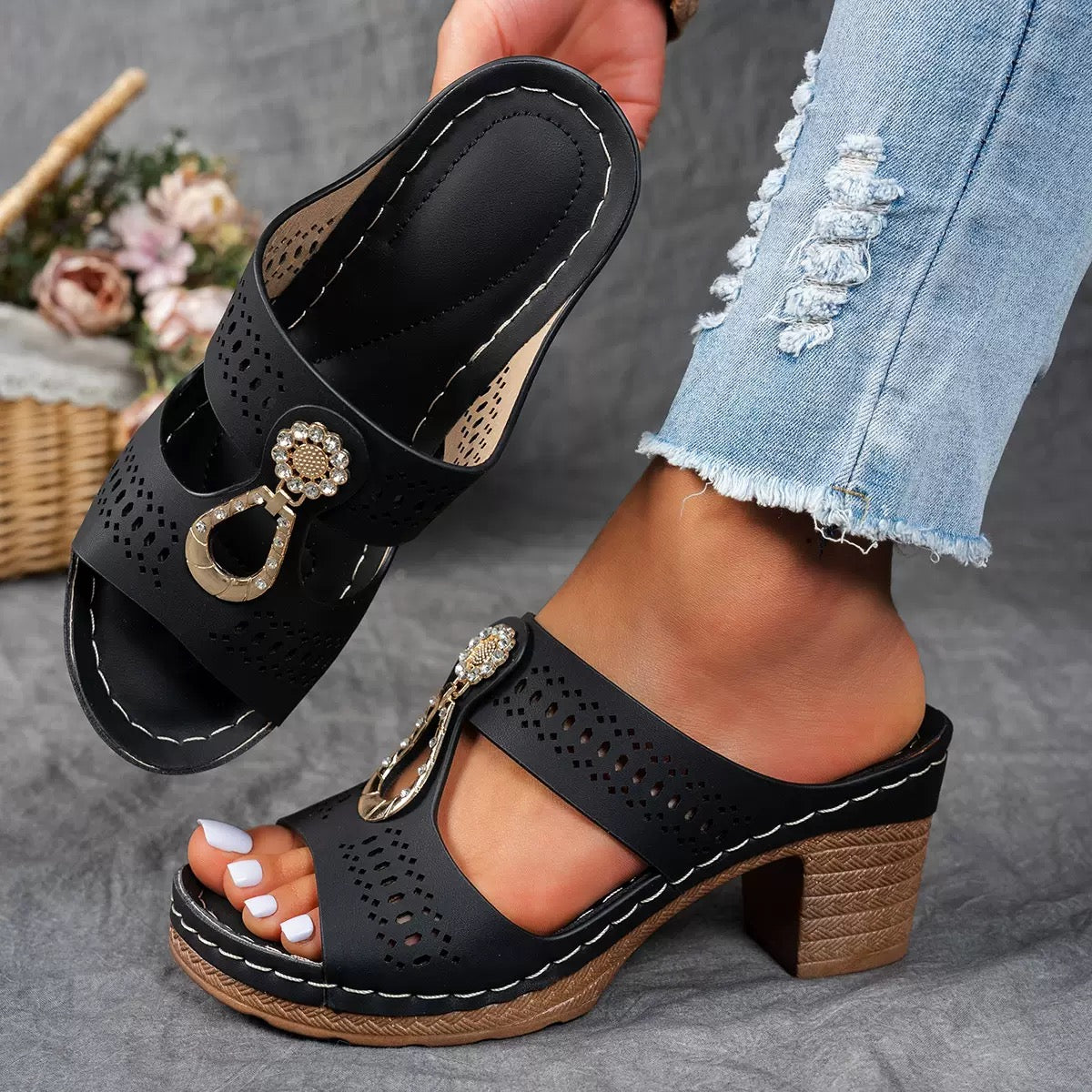 [🎉 Ekskluzywne dla członków ]💥Poeurva Lekkie letnie buty – poczuj komfort w każdym kroku 👉🔥Druga para 50% taniej!