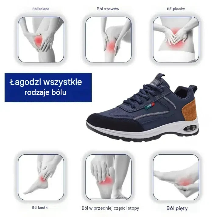 Ostatni dzień! 48% zniżki! Buty ortopedyczne zaprojektowane specjalnie dla osób z problemami stóp, zapewniające wsparcie łuku stopy i łagodzące ból pleców, stawów i stóp.