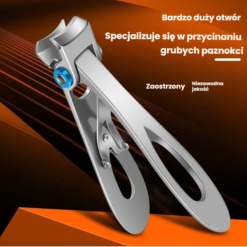 Klips do paznokci zaprojektowany przez podiatry zajmuje się wrastającymi, grubymi i zakażonymi grzybicą paznokciami w sposób bezpieczny i łatwy.