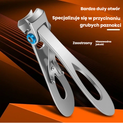 Klips do paznokci zaprojektowany przez podiatry zajmuje się wrastającymi, grubymi i zakażonymi grzybicą paznokciami w sposób bezpieczny i łatwy.