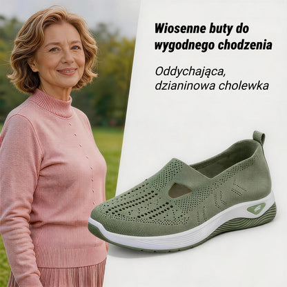 Buty ortopedyczne ze wsparciem łuku stopy zaprojektowane specjalnie dla seniorów – chodzenie bez bólu przez cały dzień🔥 Druga para za pół ceny!
