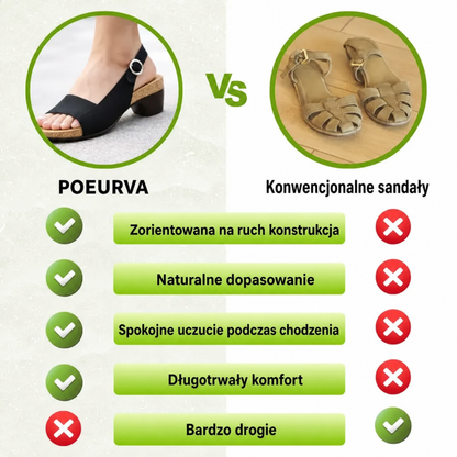 [🎉Ekskluzywna oferta dla członków]Poeurva wygodne sandały z antypoślizgową podeszwą – maksymalny komfort · oryginalny model