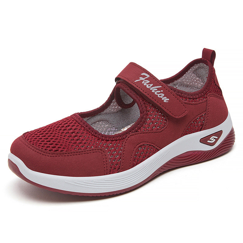 [🎉 Ekskluzywne dla członków ]👟 Ortopedyczne buty z poduszką powietrzną – niski krój, zapięcie na rzep, lekka i oddychająca siateczkowa cholewka dla seniorów | Komfortowe, stabilne i bezbolesne chodzenie przez cały dzień