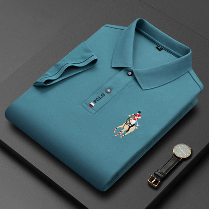 Męska wygodna i elegancka koszulka polo 2026 – oddychająca, nie uciska, idealna do codziennego noszenia i ruchu dla starszych mężczyzn!