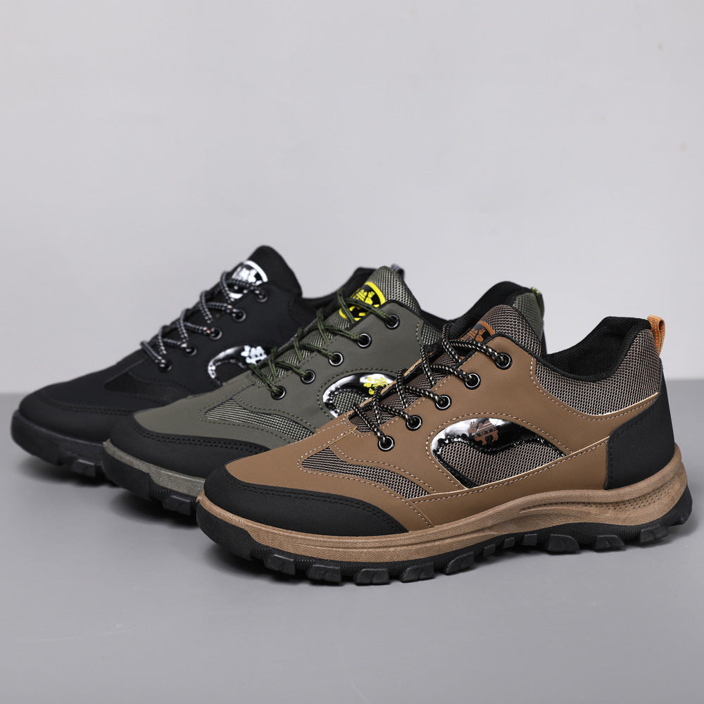 🔥 Męskie buty outdoorowe – wygodne buty trekkingowe z antypoślizgową podeszwą, lekkie i wytrzymałe na co dzień