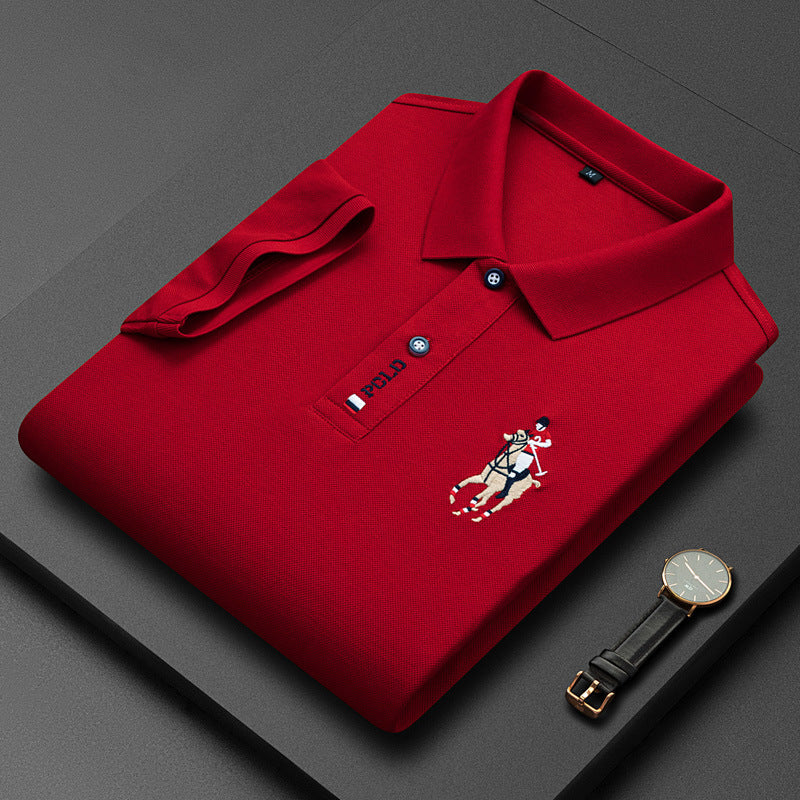 Męska wygodna i elegancka koszulka polo 2026 – oddychająca, nie uciska, idealna do codziennego noszenia i ruchu dla starszych mężczyzn!