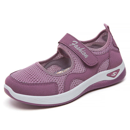 [🎉 Ekskluzywne dla członków ]👟 Ortopedyczne buty z poduszką powietrzną – niski krój, zapięcie na rzep, lekka i oddychająca siateczkowa cholewka dla seniorów | Komfortowe, stabilne i bezbolesne chodzenie przez cały dzień