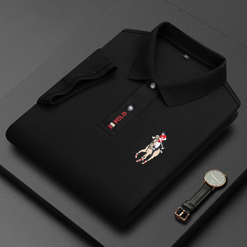 Męska wygodna i elegancka koszulka polo 2026 – oddychająca, nie uciska, idealna do codziennego noszenia i ruchu dla starszych mężczyzn!