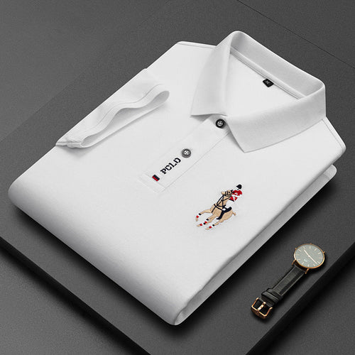 Męska wygodna i elegancka koszulka polo 2026 – oddychająca, nie uciska, idealna do codziennego noszenia i ruchu dla starszych mężczyzn!