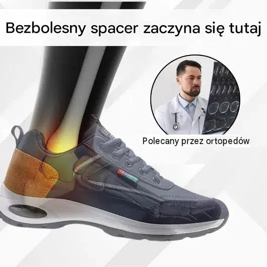 Ostatni dzień! 48% zniżki! Buty ortopedyczne zaprojektowane specjalnie dla osób z problemami stóp, zapewniające wsparcie łuku stopy i łagodzące ból pleców, stawów i stóp.