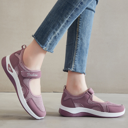 [🎉 Ekskluzywne dla członków ]👟 Ortopedyczne buty z poduszką powietrzną – niski krój, zapięcie na rzep, lekka i oddychająca siateczkowa cholewka dla seniorów | Komfortowe, stabilne i bezbolesne chodzenie przez cały dzień