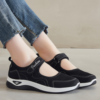 [🎉 Ekskluzywne dla członków ]👟 Ortopedyczne buty z poduszką powietrzną – niski krój, zapięcie na rzep, lekka i oddychająca siateczkowa cholewka dla seniorów | Komfortowe, stabilne i bezbolesne chodzenie przez cały dzień
