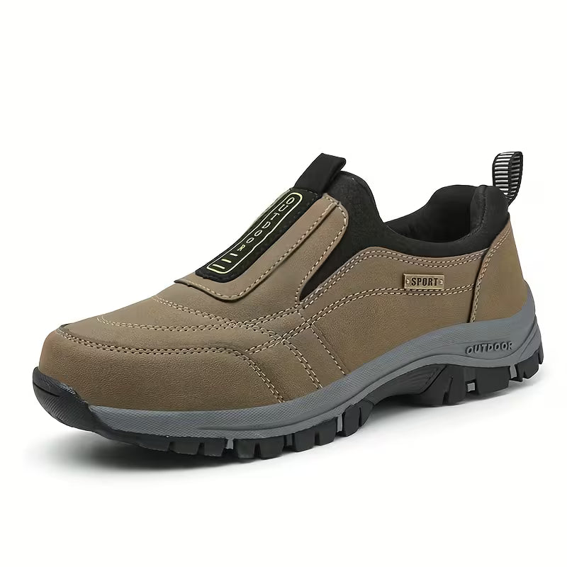 Outdoorowe buty ortopedyczne poprawiające równowagę oraz wspierające zdrowie kręgosłupa i stawów seniorów, odpowiednie dla kobiet i mężczyzn