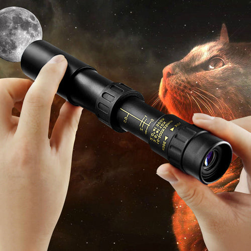 [🎉Ekskluzywna oferta dla członków]Przenośny teleskop HD obsługiwany jedną ręką, z zoomem 10–300×, to idealny wybór dla miłośników przyrody i obserwatorów nocnego nieba do odkrywania świata!