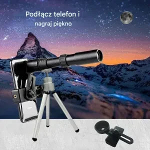[🎉Ekskluzywna oferta dla członków]Przenośny teleskop HD obsługiwany jedną ręką, z zoomem 10–300×, to idealny wybór dla miłośników przyrody i obserwatorów nocnego nieba do odkrywania świata!