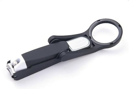 [🎉 Ekskluzywne dla członków ]Obcinacz do paznokci z lupą 🔍 – dla seniorów, bez rozpryskujących się odłamków ✂️, zdrowe i bezpieczne użytkowanie