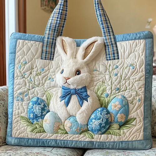 [🎉 Ekskluzywne dla członków ]Pikowana torba z wielkanocnym zajączkiem 🐰🌸