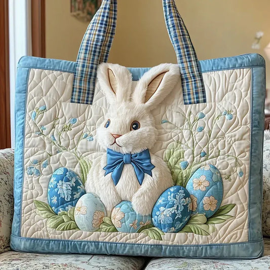 [🎉 Ekskluzywne dla członków ]Pikowana torba z wielkanocnym zajączkiem 🐰🌸