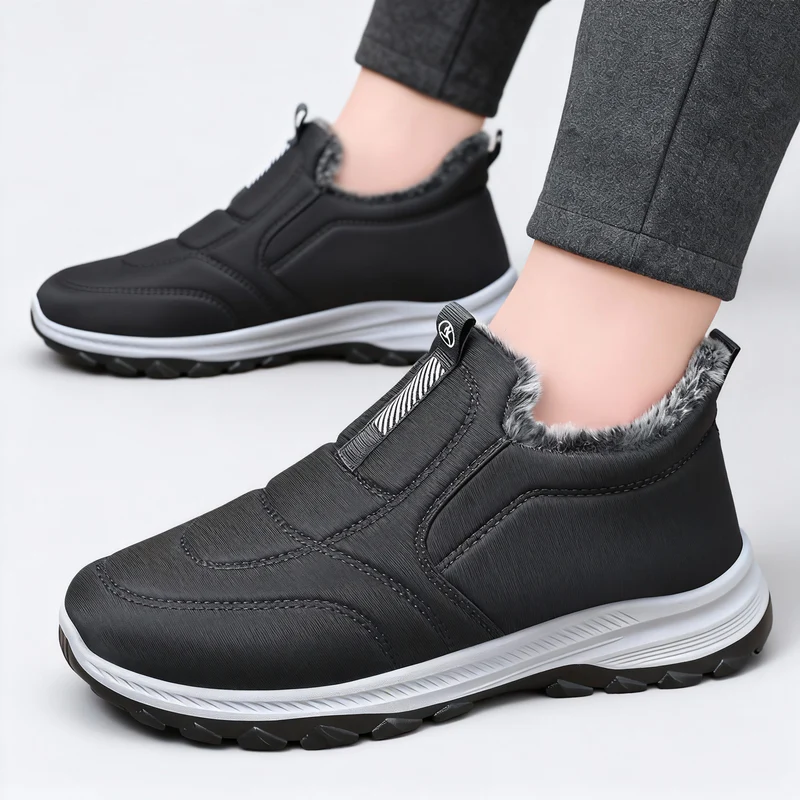Ograniczona zniżka 50% — Ergonomiczne buty ortopedyczne z futerkową wyściółką, łagodzą bóle stóp, pleców i stawów, unisex