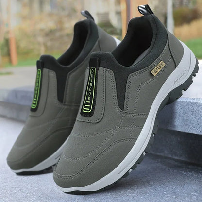 Outdoorowe buty ortopedyczne poprawiające równowagę oraz wspierające zdrowie kręgosłupa i stawów seniorów, odpowiednie dla kobiet i mężczyzn