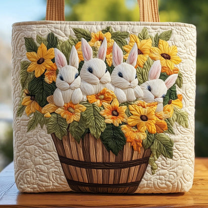 [🎉 Ekskluzywne dla członków ]Pikowana torba z wielkanocnym zajączkiem 🐰🌸