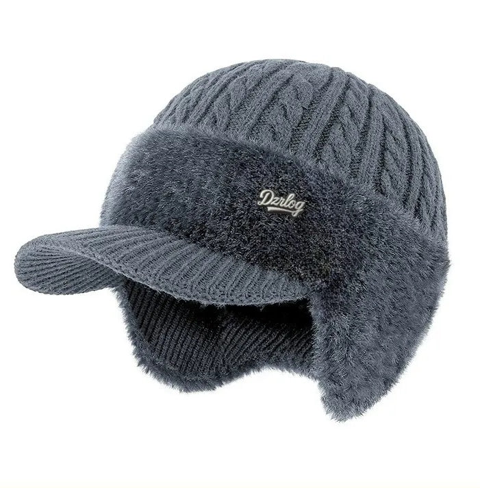 Ręcznie Dziane Przez 70-Letnią Babcię 🎁 Czapka Polarva zapewniająca całodzienny komfort i ciepło🔥 Unisex, -50% na drugi produkt!