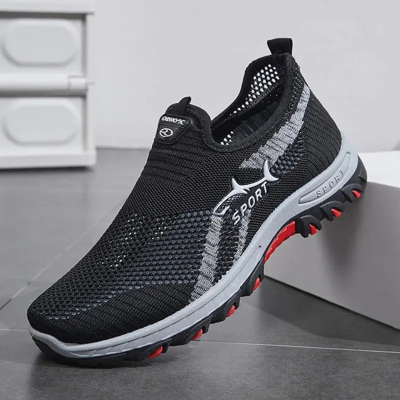 Męskie oddychające buty sportowe na wiosnę i lato – komfort przez cały dzień 💥 Druga para -50% – tylko teraz!