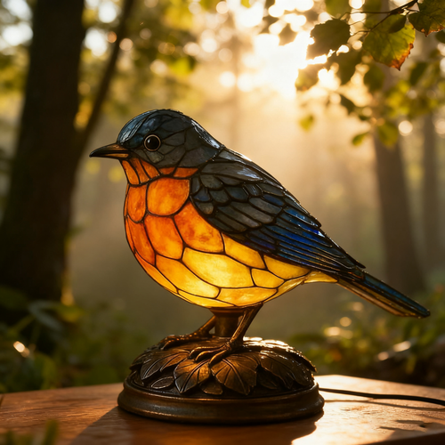 [🎉 Ekskluzywne dla członków ]Robin Lamp – Ręcznie wykonana dekoracyjna lampa do nastrojowego oświetlenia wnętrz