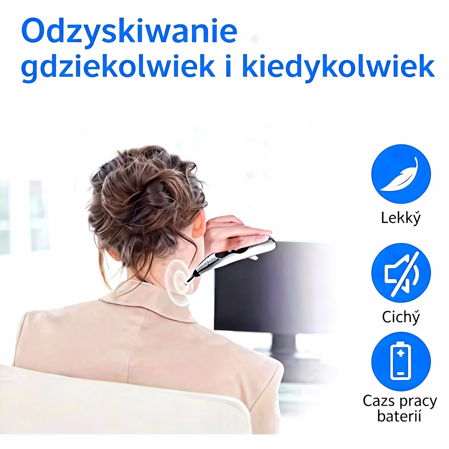 👍 Elektroniczny długopis akupunkturowy 5 w 1