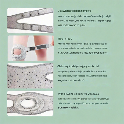 [🎉 Ekskluzywne dla członków ]Poeurva™ 3D regulowany stabilizator rzepki – 🔥Drugi sztuk za pół ceny
