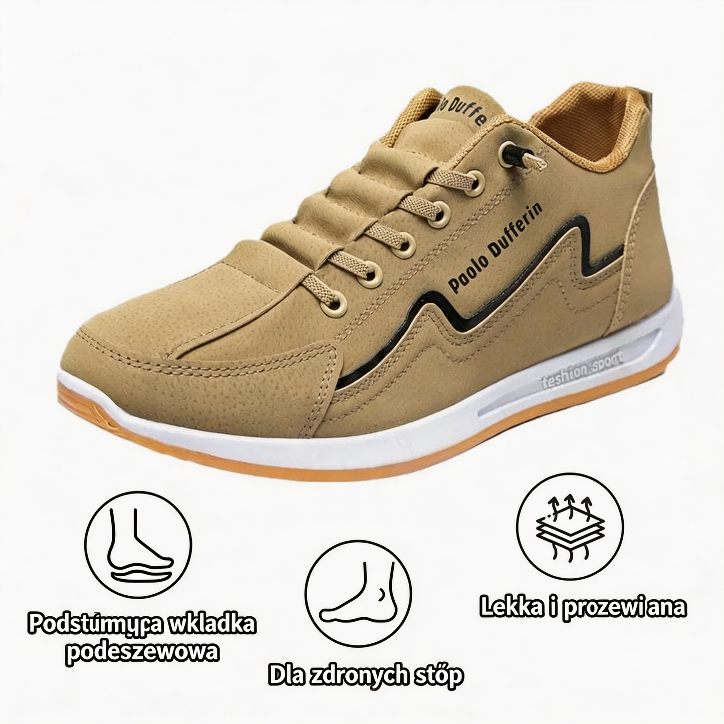 Męskie buty ortopedyczne do chodzenia — chodź cały dzień bez zmęczenia stóp!🔥 Dziś -50% – nie przegap]