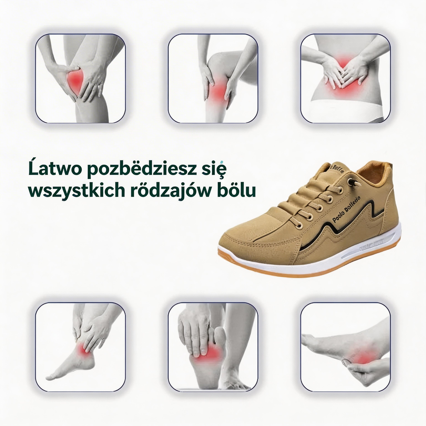 Męskie buty ortopedyczne do chodzenia — chodź cały dzień bez zmęczenia stóp!🔥 Dziś -50% – nie przegap]