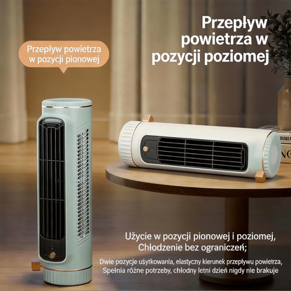 Przenośny mini wentylator – kup drugi za pół ceny i poczuj przyjemny chłód!