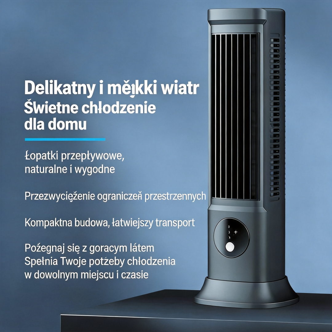 Przenośny mini wentylator – kup drugi za pół ceny i poczuj przyjemny chłód!