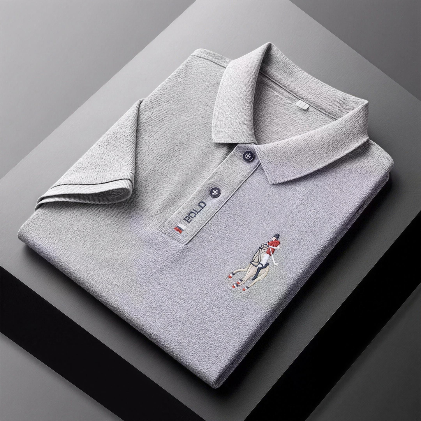 Męska wygodna i elegancka koszulka polo 2026 – oddychająca, nie uciska, idealna do codziennego noszenia i ruchu dla starszych mężczyzn!