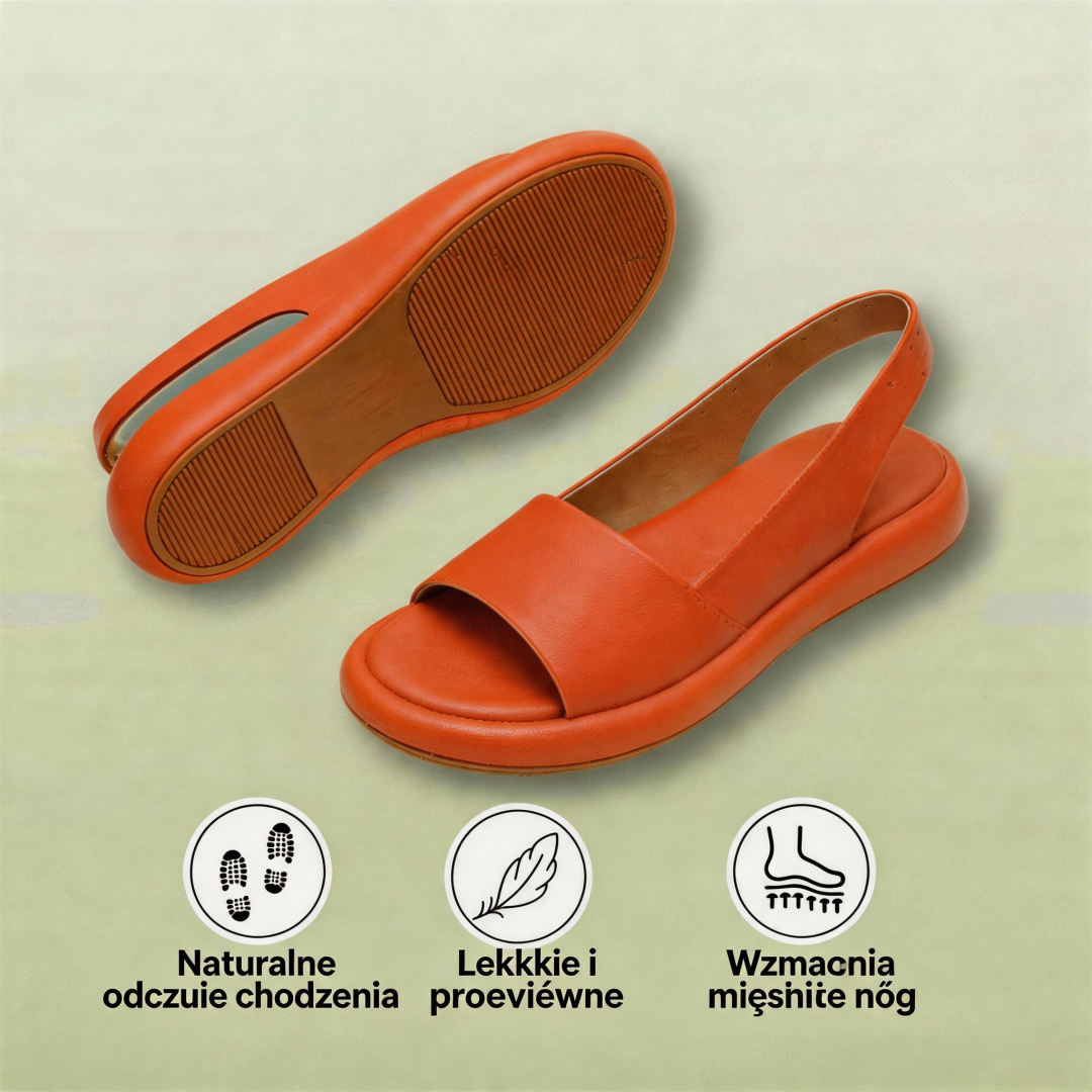 Wygodne sandały damskie | Ergonomiczne wsparcie