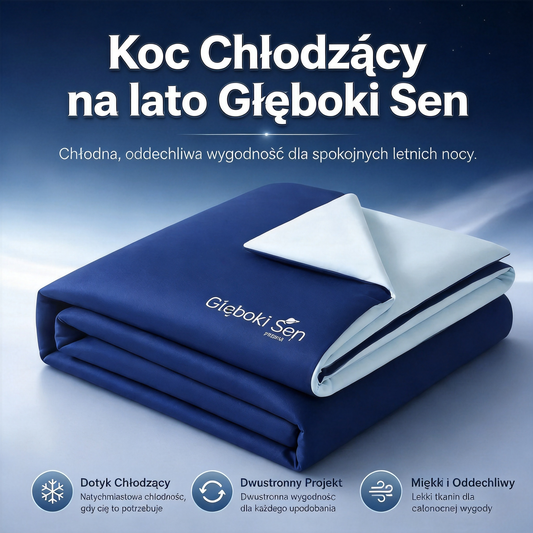 Kołdra do głębokiego snu – letni chłodzący koc