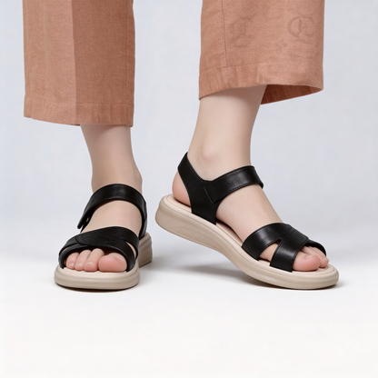 [🎉Oferta ekskluzywna dla członków] 🌟 Wygodne sandały damskie „Mama” – Lekka, elastyczna podeszwa, rzepy, letni trend, idealne również dla seniorów! 🔥