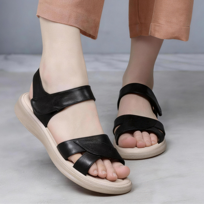 [🎉Oferta ekskluzywna dla członków] 🌟 Wygodne sandały damskie „Mama” – Lekka, elastyczna podeszwa, rzepy, letni trend, idealne również dla seniorów! 🔥